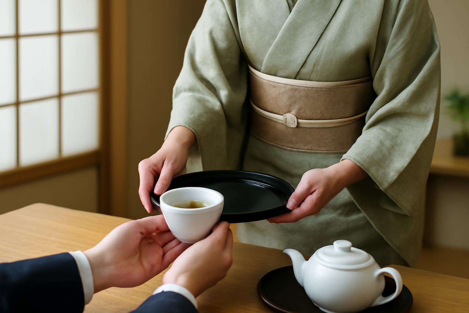 お茶出しの正しい手順とマナーは何か？