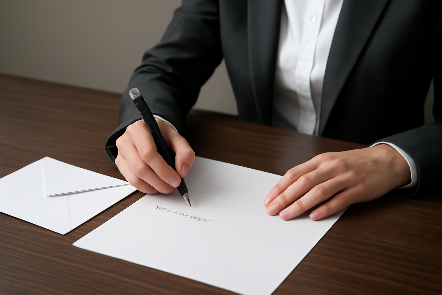 ビジネス手紙の正しいフォーマットとは？