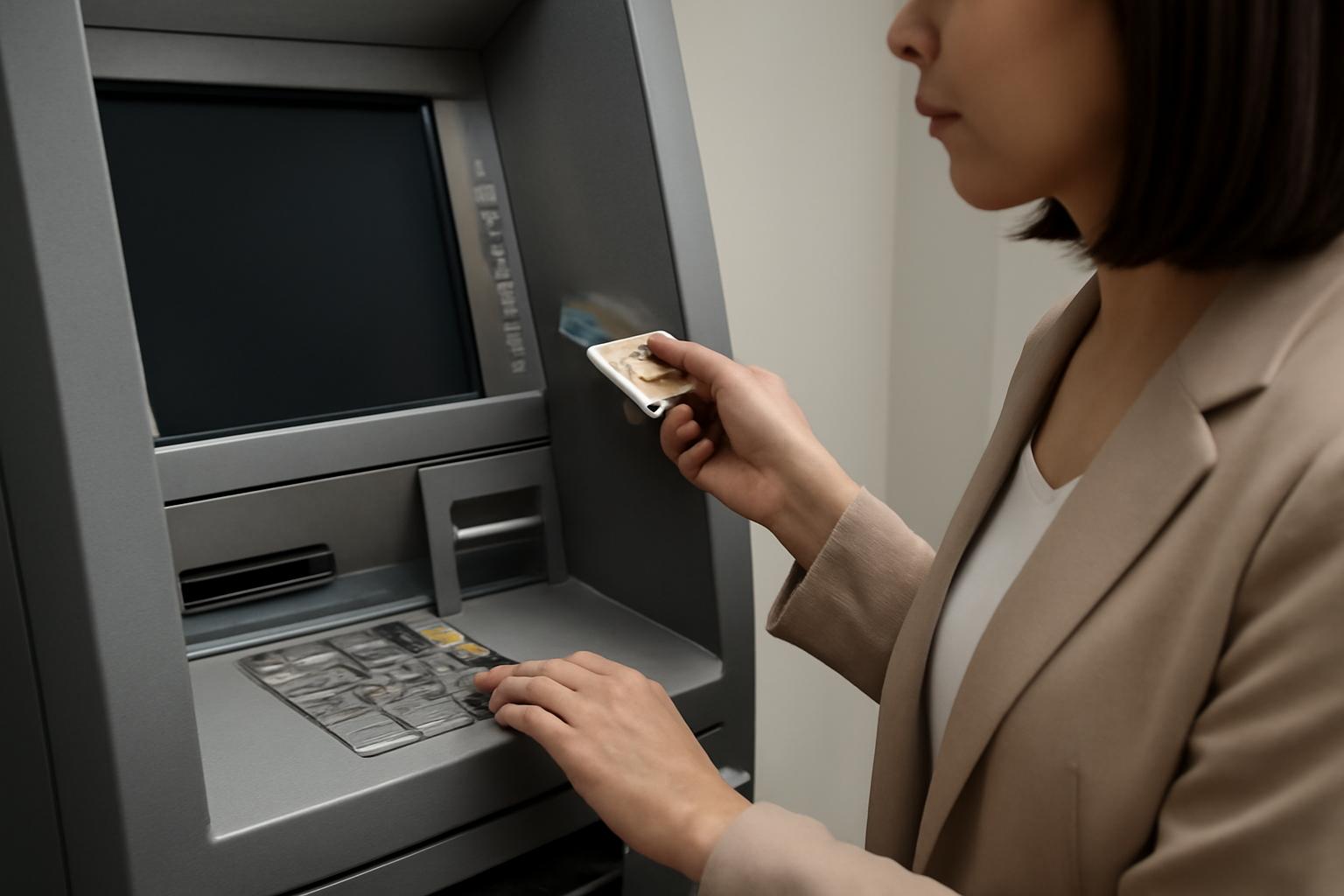 ATM利用時のマナーはどうなっているのか?