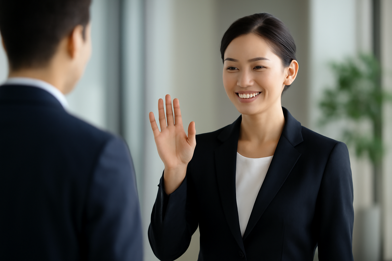 第一印象を良くする挨拶のポイント