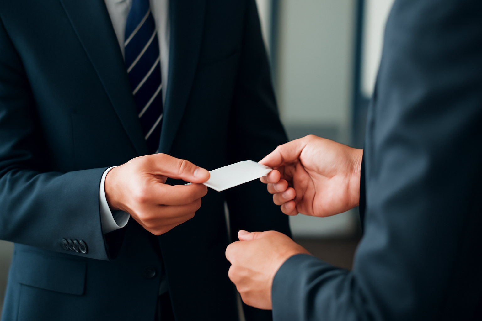 名刺交換のマナーはなぜ重要なのか