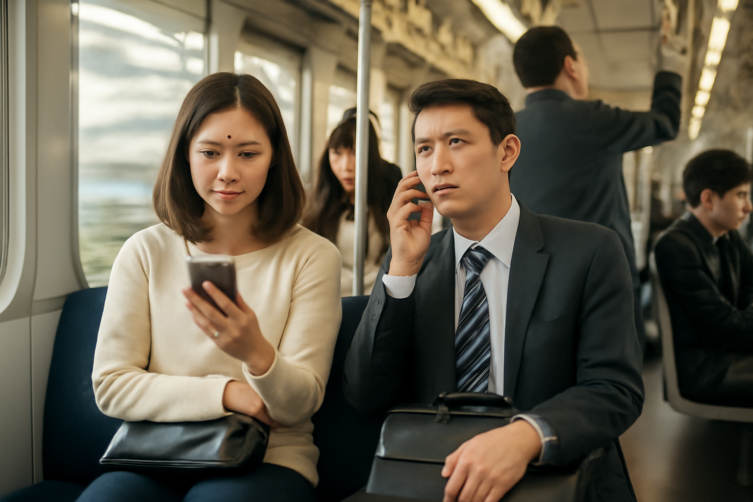 電車内でやってはいけない行動の結論