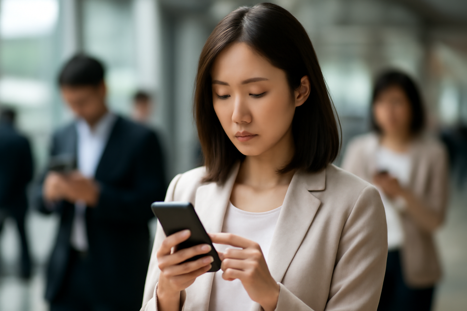 スマホマナーは重要です