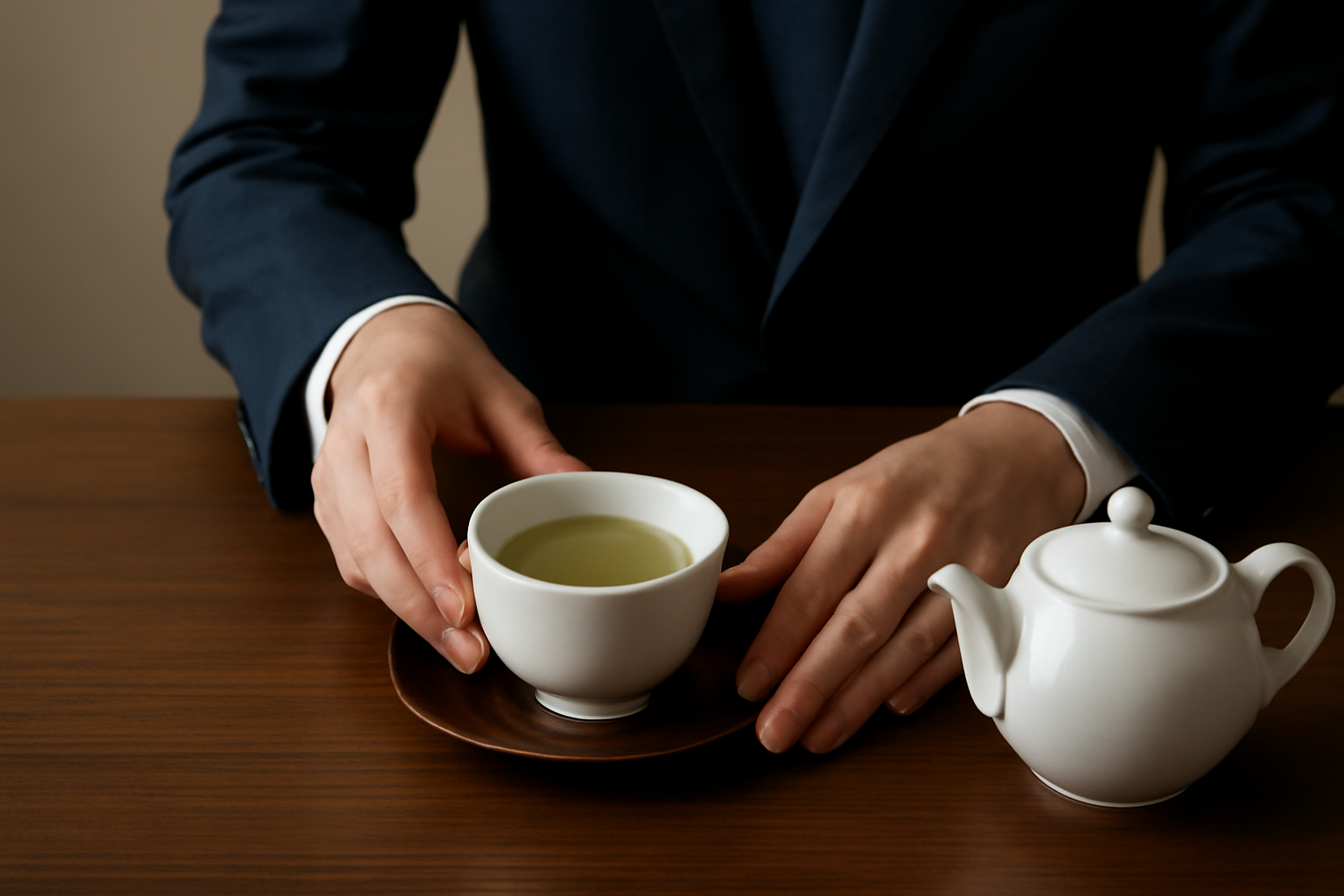 お茶出しの手順の理由