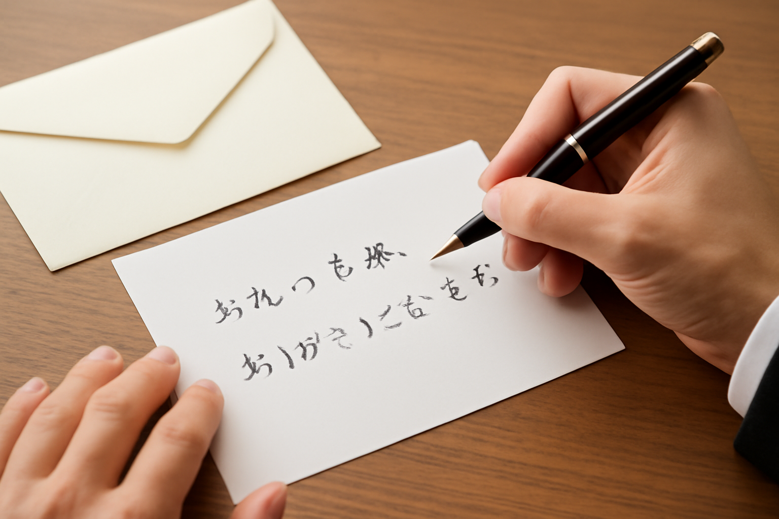 お礼の手紙の基本構成