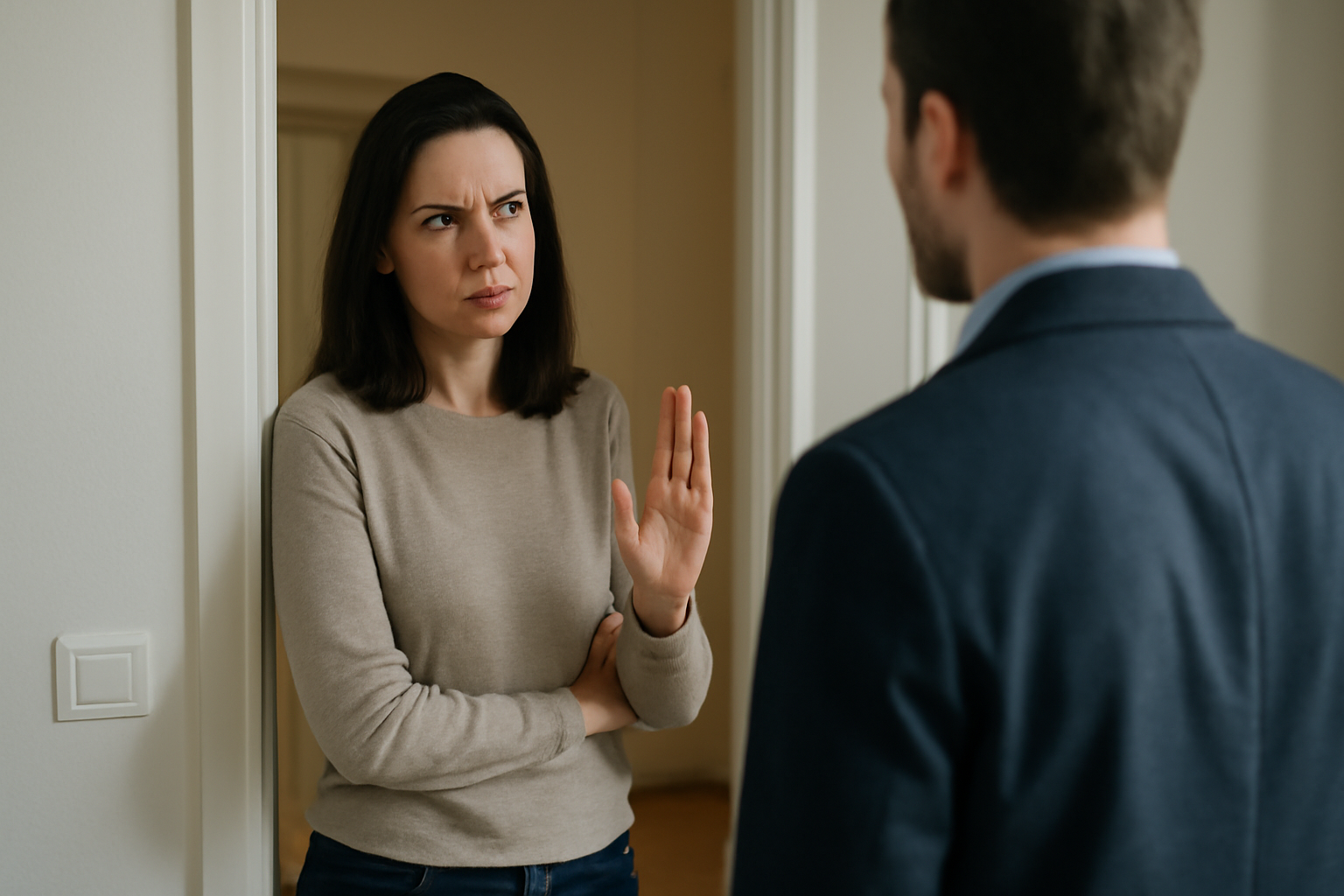 無愛想な対応は避けるべき