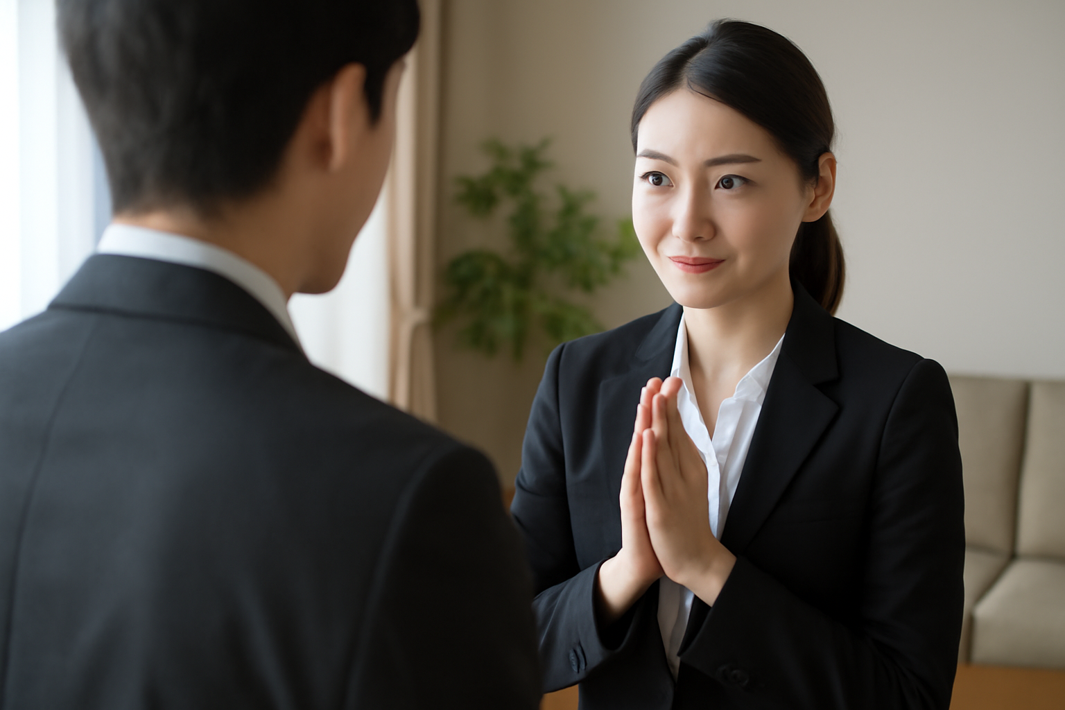 来客後のお礼は必須です