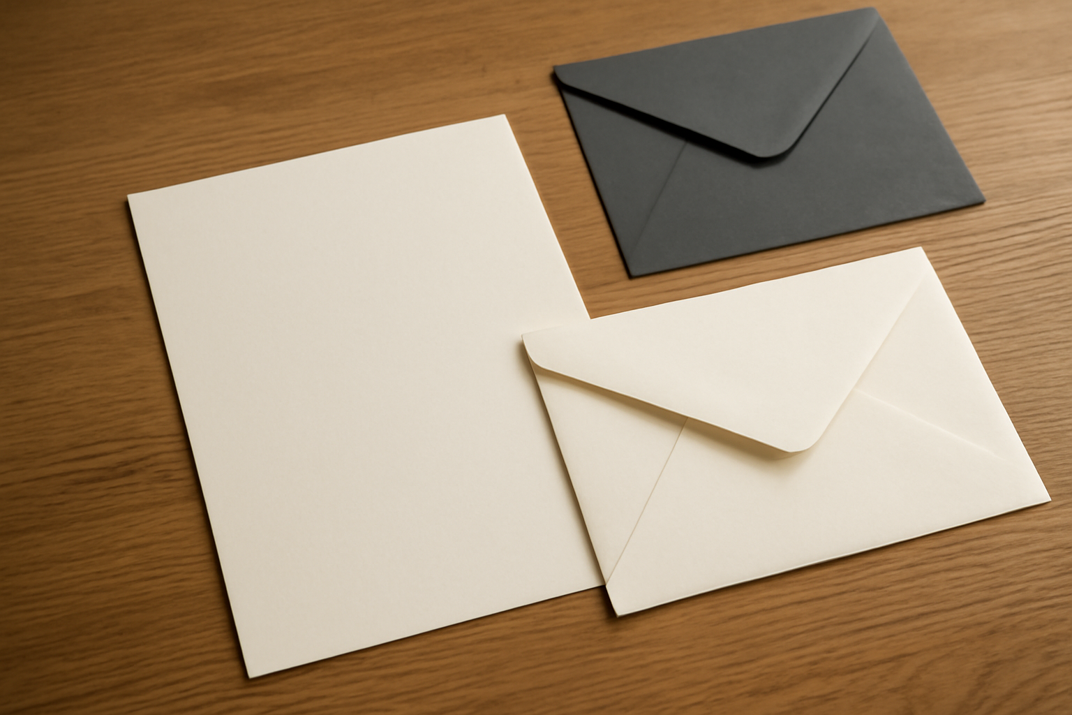 便箋と封筒の選び方の結論