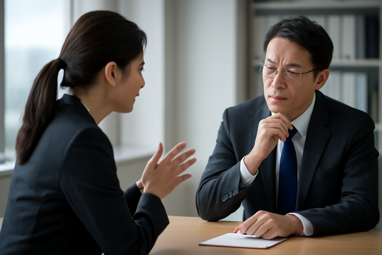 相談マナーの基本的な結論